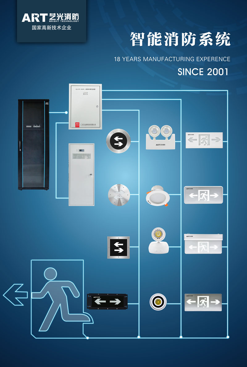 智慧時代來臨，智能消防行業(yè)發(fā)展迅猛，藝光智能疏散系統(tǒng)為安全保駕護(hù)航